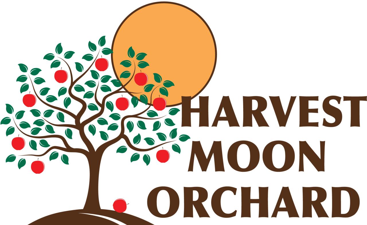 Farm harvest moon orchard